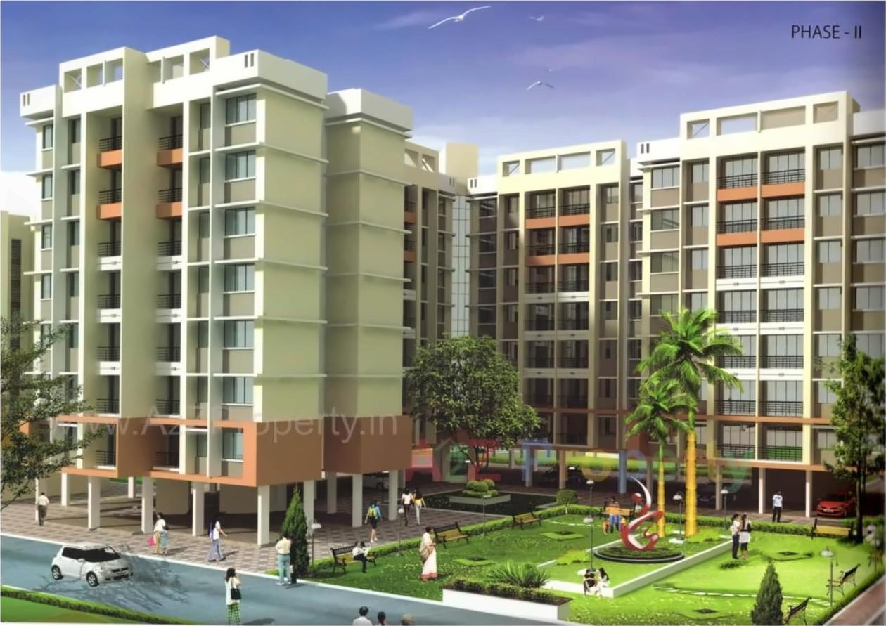 3D Elevation of real estate project Sudama Regency  1, located at Thane-m-corp, Thane, Maharashtra