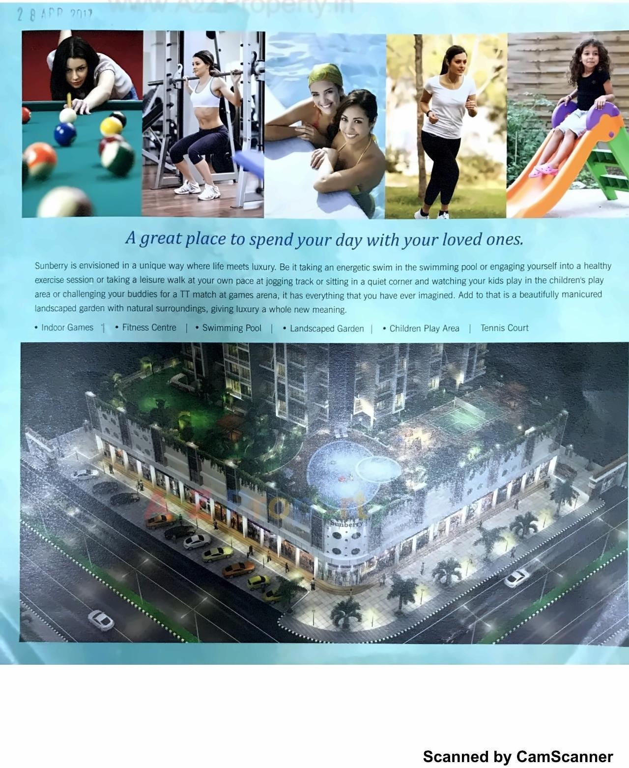  of real estate project Sunberry located at Navi-mumbai-m-corp, Thane, Maharashtra