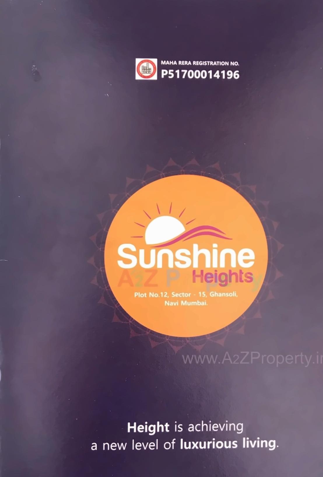  of real estate project Sunshine Heights located at Navi-mumbai-m-corp, Thane, Maharashtra