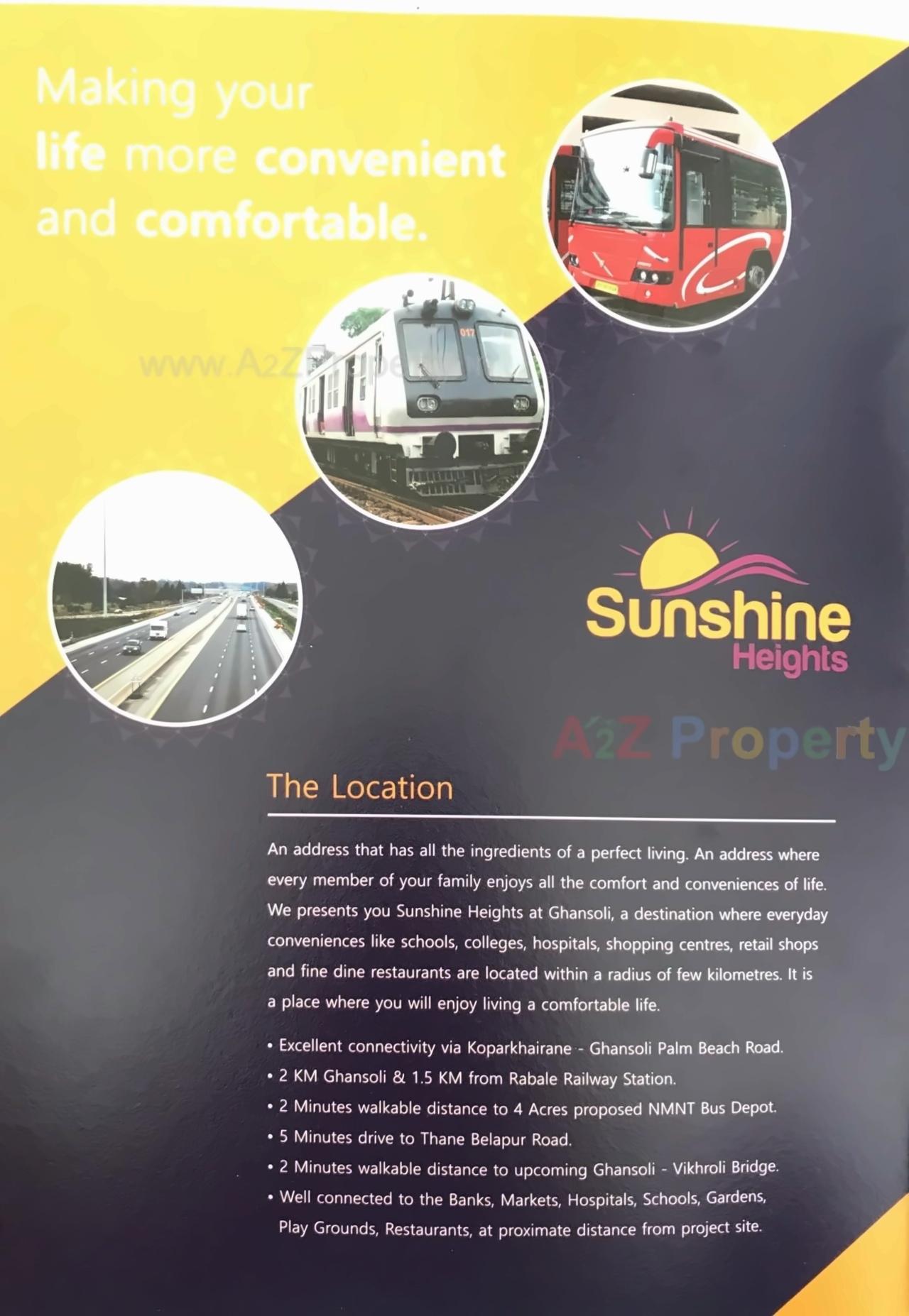  of real estate project Sunshine Heights located at Navi-mumbai-m-corp, Thane, Maharashtra