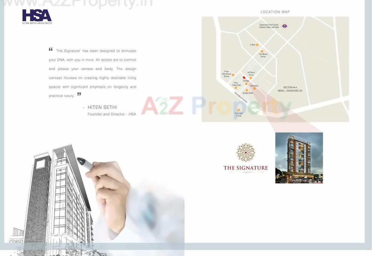  of real estate project The Signature located at Navi-mumbai-m-corp, Thane, Maharashtra
