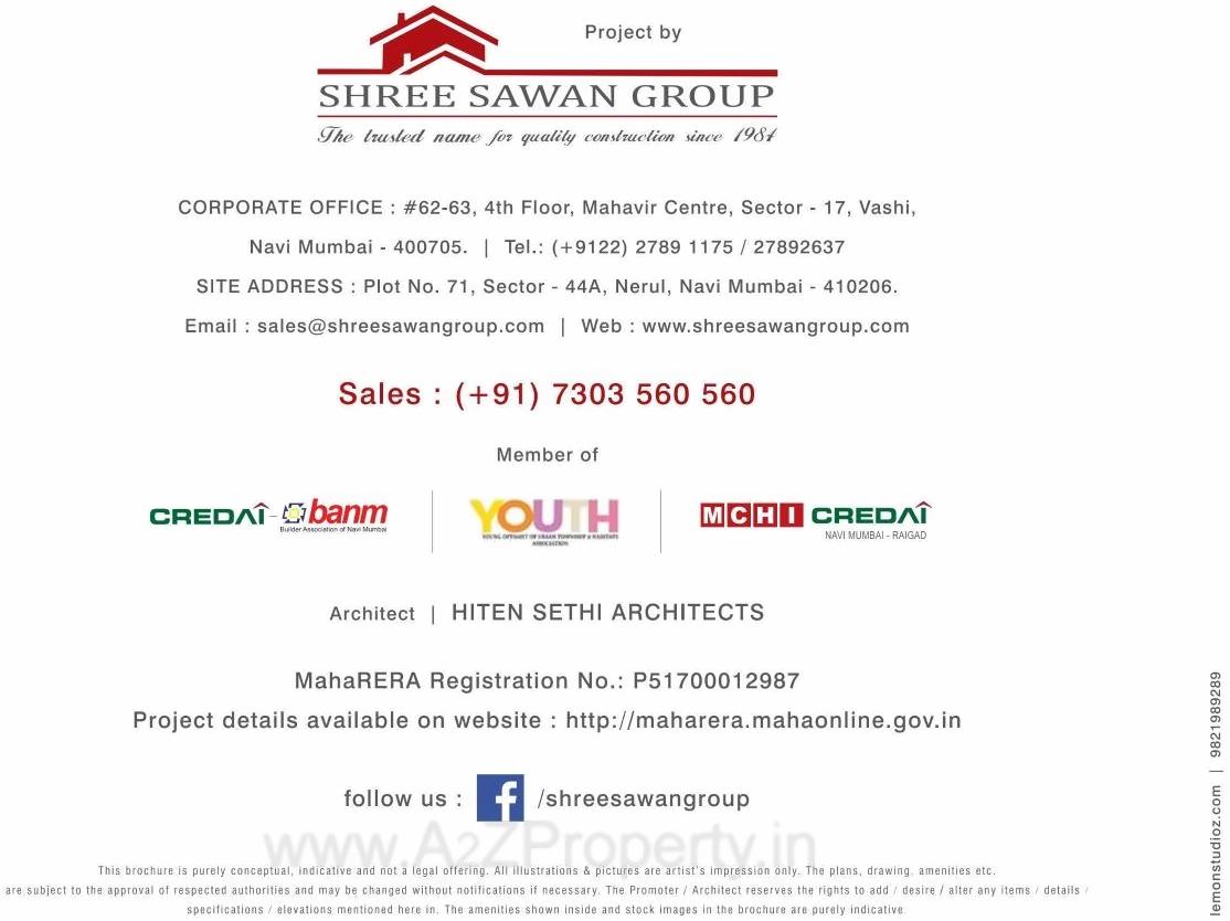  of real estate project The Signature located at Navi-mumbai-m-corp, Thane, Maharashtra