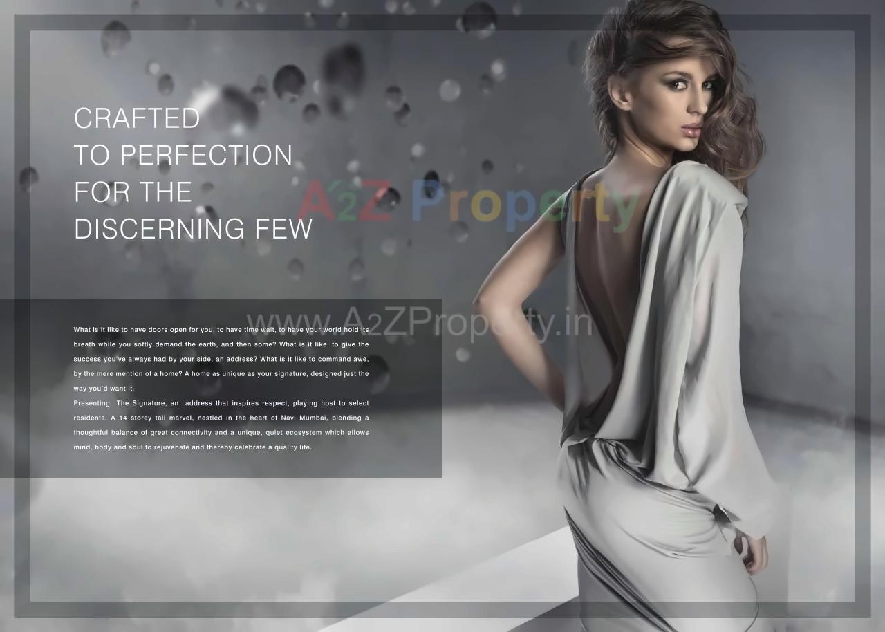  of real estate project The Signature located at Navi-mumbai-m-corp, Thane, Maharashtra