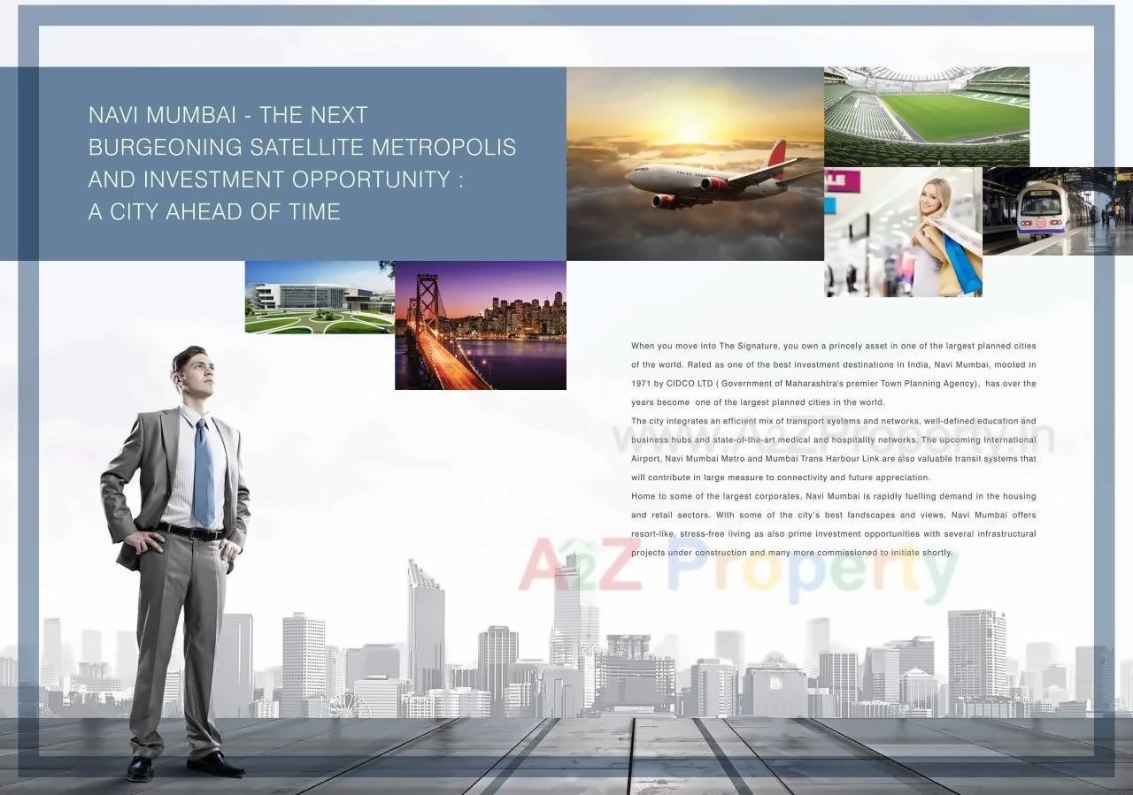  of real estate project The Signature located at Navi-mumbai-m-corp, Thane, Maharashtra