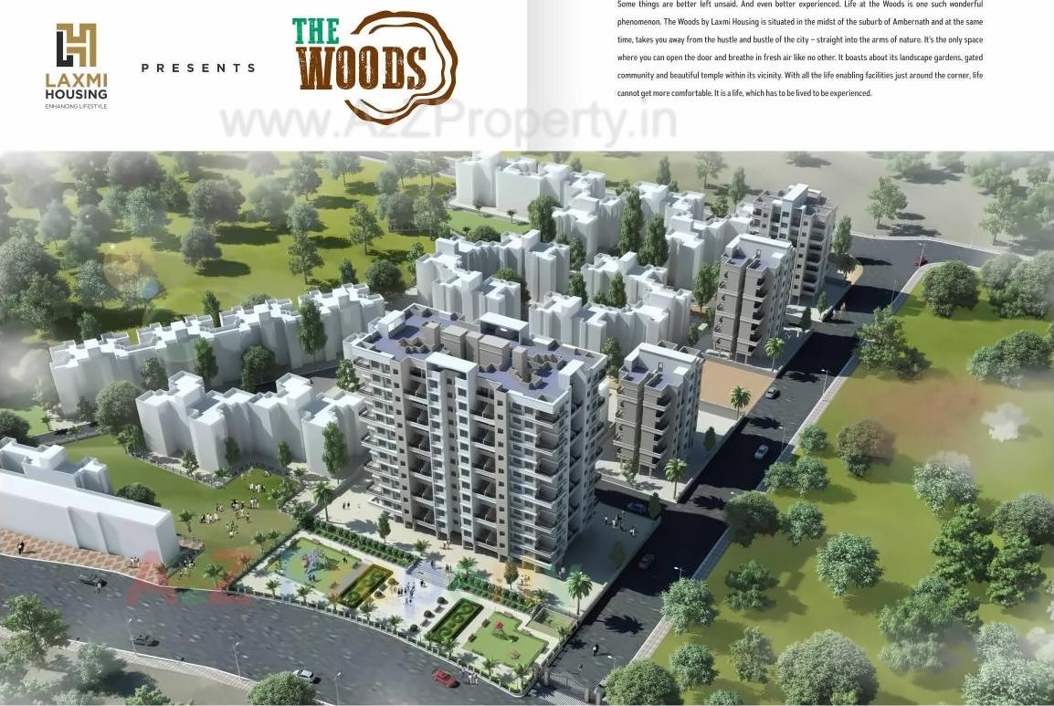 3D Elevation of real estate project The Woods located at Ambarnath-r, Thane, Maharashtra