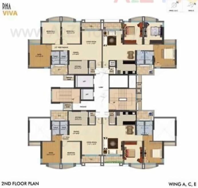 Image 14404 5 of real estate project Tower A To D On Cts 104pt, 106pt, 224/1a, 224/1b In Village Ghodbunder, Mira Road located at Mirabhayandar-m-corp, Thane, Maharashtra