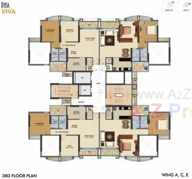 Image 14404 6 of real estate project Tower A To D On Cts 104pt, 106pt, 224/1a, 224/1b In Village Ghodbunder, Mira Road located at Mirabhayandar-m-corp, Thane, Maharashtra