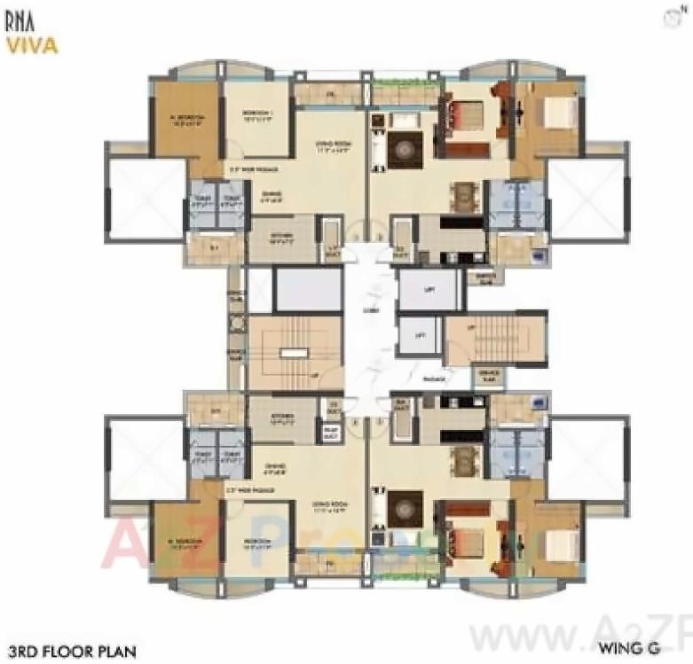 Image 14404 8 of real estate project Tower A To D On Cts 104pt, 106pt, 224/1a, 224/1b In Village Ghodbunder, Mira Road located at Mirabhayandar-m-corp, Thane, Maharashtra