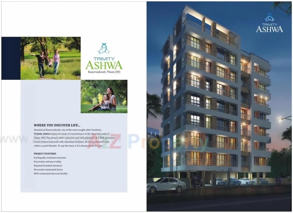 3D Elevation of real estate project Trimity Ashwa located at Thane-m-corp, Thane, Maharashtra