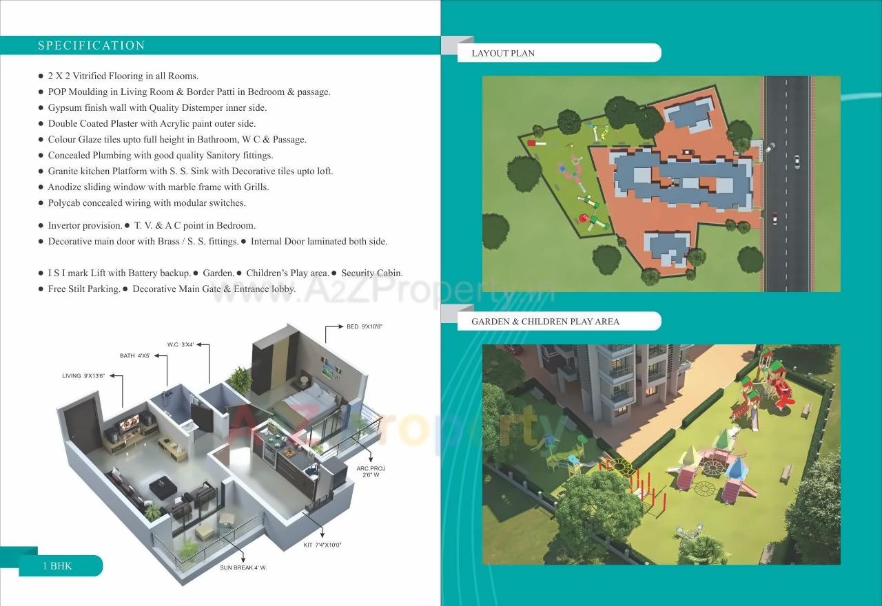  of real estate project Trinity Galaxy R1 R located at Badlapur-m-cl, Thane, Maharashtra