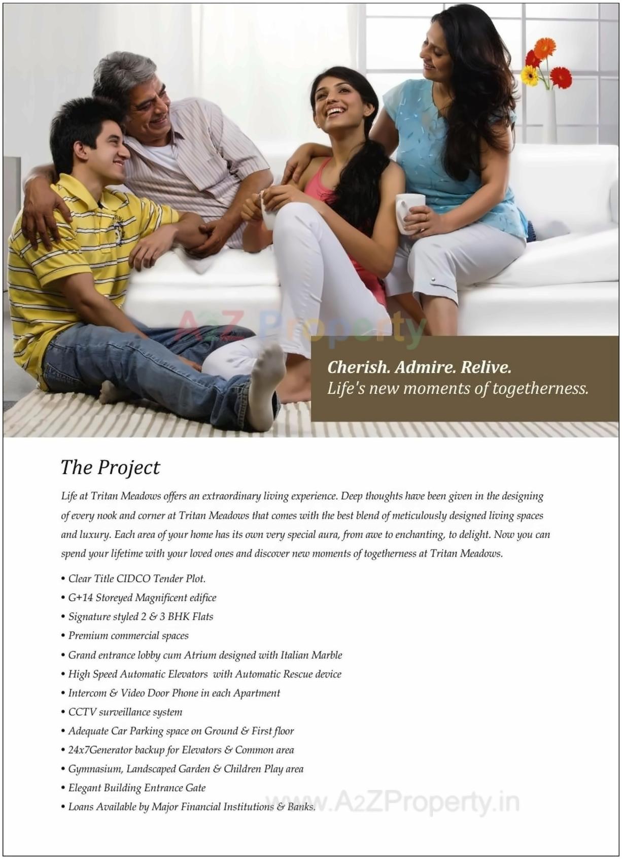  of real estate project Tritan Meadows located at Navi-mumbai-m-corp, Thane, Maharashtra