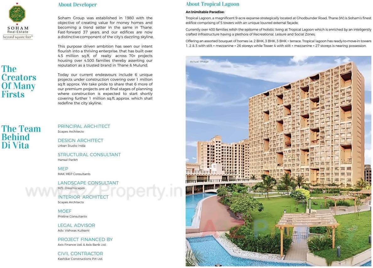  of real estate project Tropical Lagoon    Jacaranda located at Thane-m-corp, Thane, Maharashtra