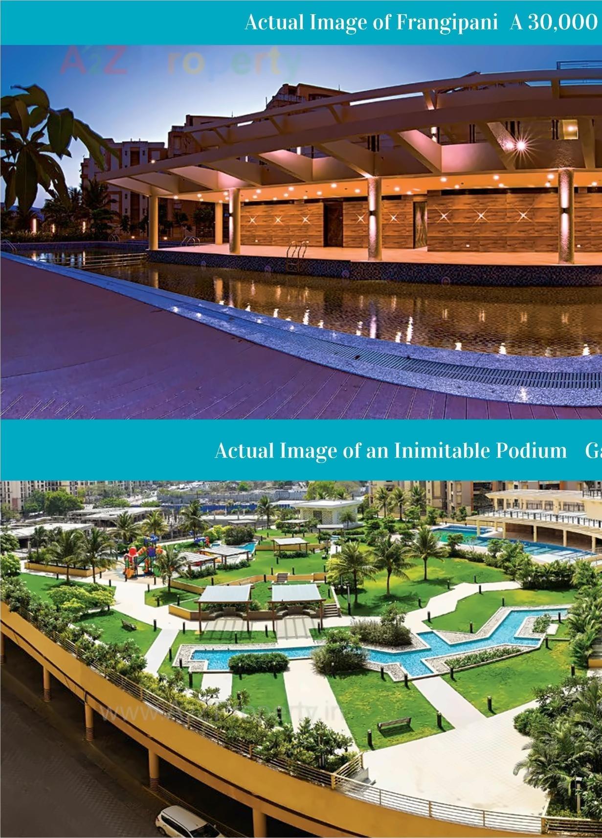 3D Elevation of real estate project Tropical Lagoon    Jacaranda located at Thane-m-corp, Thane, Maharashtra