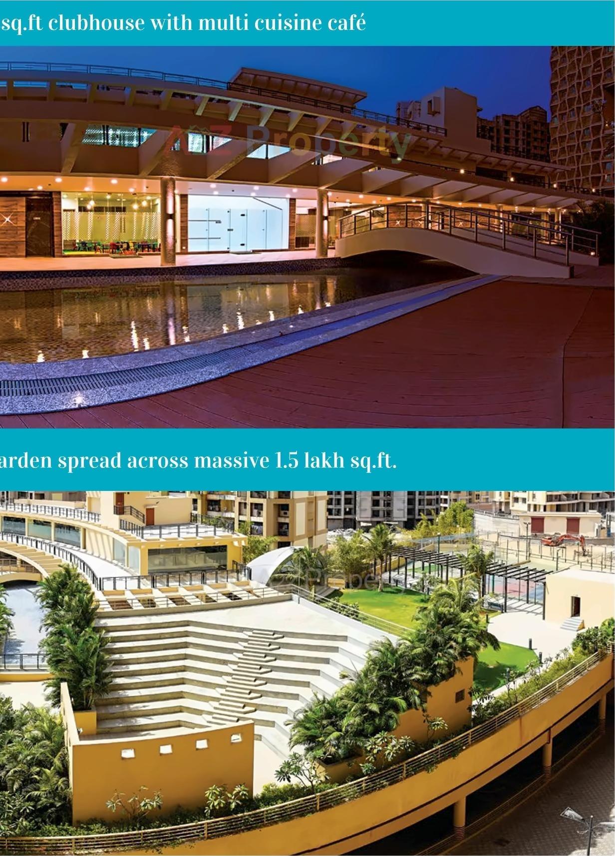 3D Elevation of real estate project Tropical Lagoon    Jacaranda located at Thane-m-corp, Thane, Maharashtra