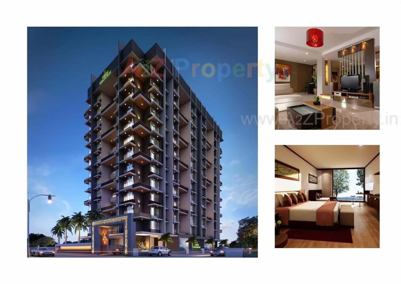 3D Elevation of real estate project Tulsi Sharnam located at Ambarnathm-cl, Thane, Maharashtra