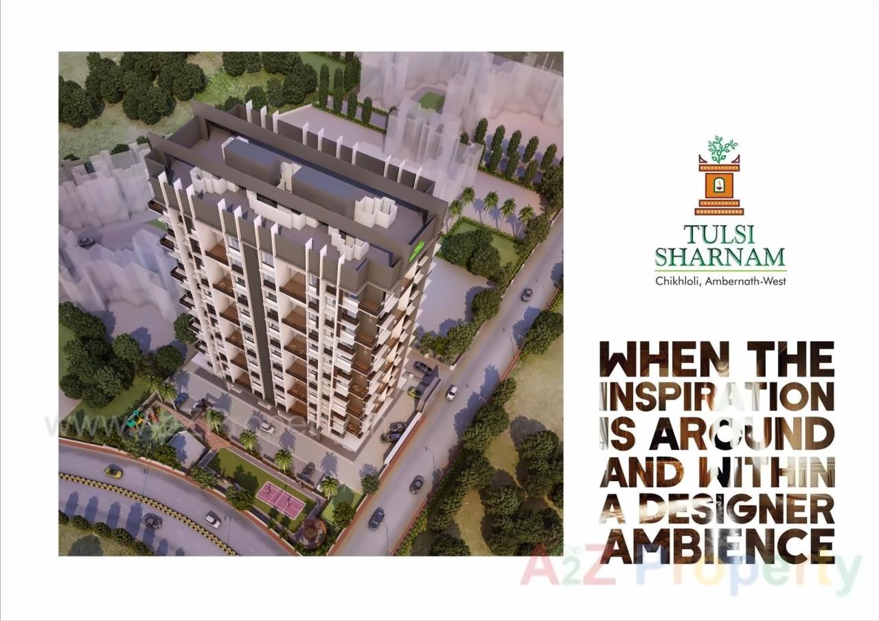 Layout of real estate project Tulsi Sharnam located at Ambarnathm-cl, Thane, Maharashtra