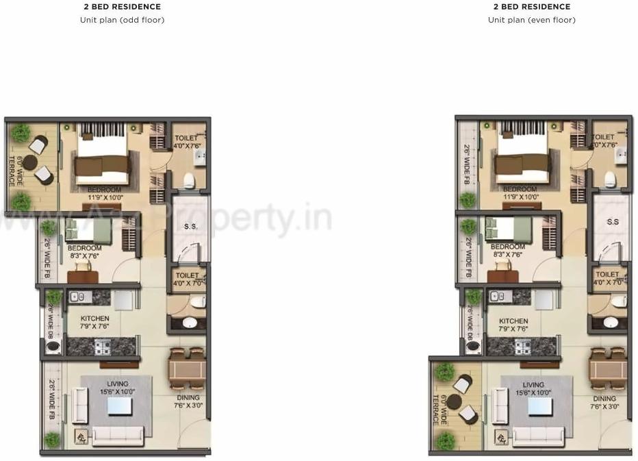Layout of real estate project Tycoons Codename Goldmine Avenue located at Chikanghar, Thane, Maharashtra