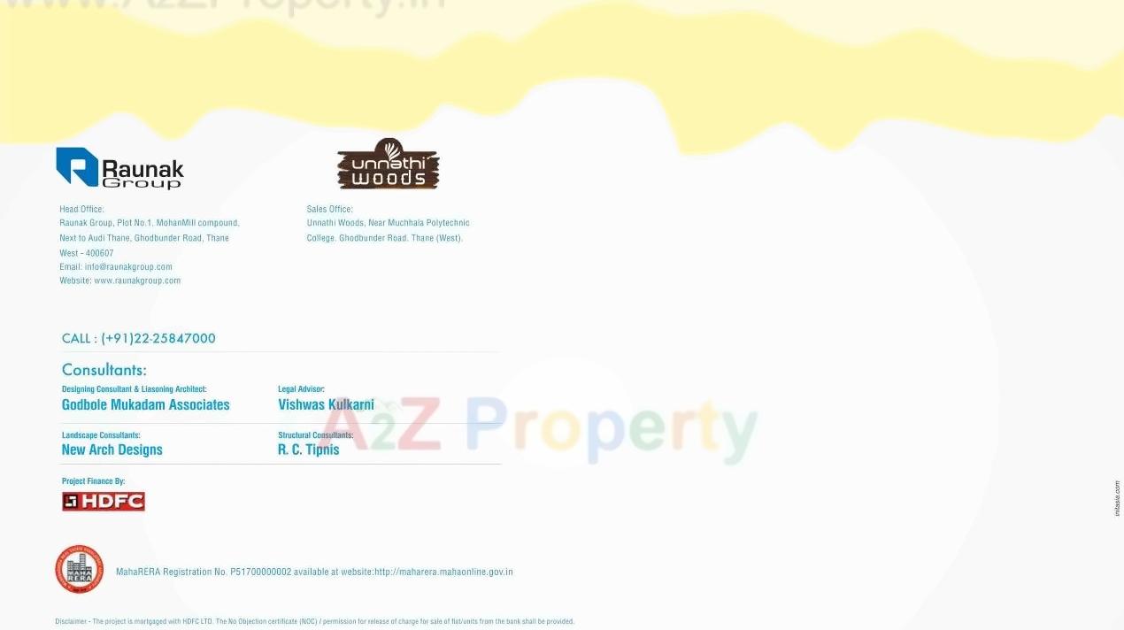  of real estate project Unnathi Woods Ii located at Thane-m-corp, Thane, Maharashtra