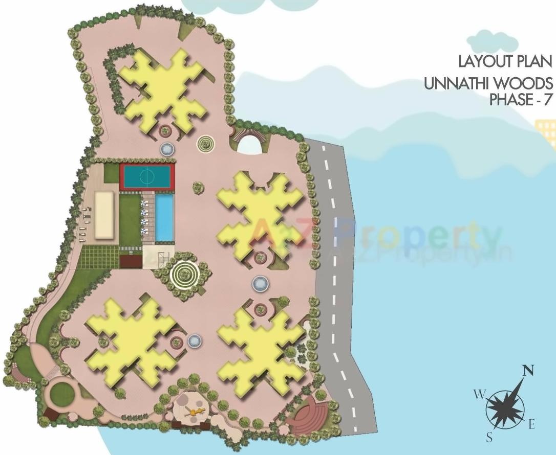  of real estate project Unnathi Woods Ii located at Thane-m-corp, Thane, Maharashtra