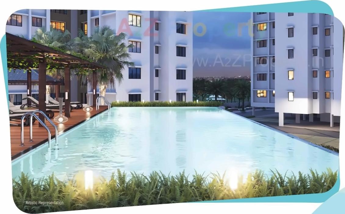 3D Elevation of real estate project Unnathi Woods Ii located at Thane-m-corp, Thane, Maharashtra