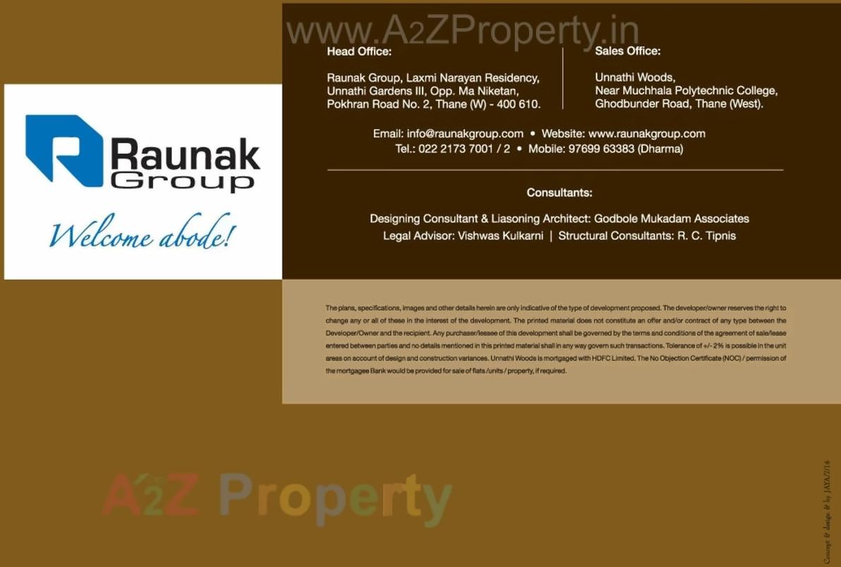  of real estate project Unnathi Woods located at Thane-m-corp, Thane, Maharashtra