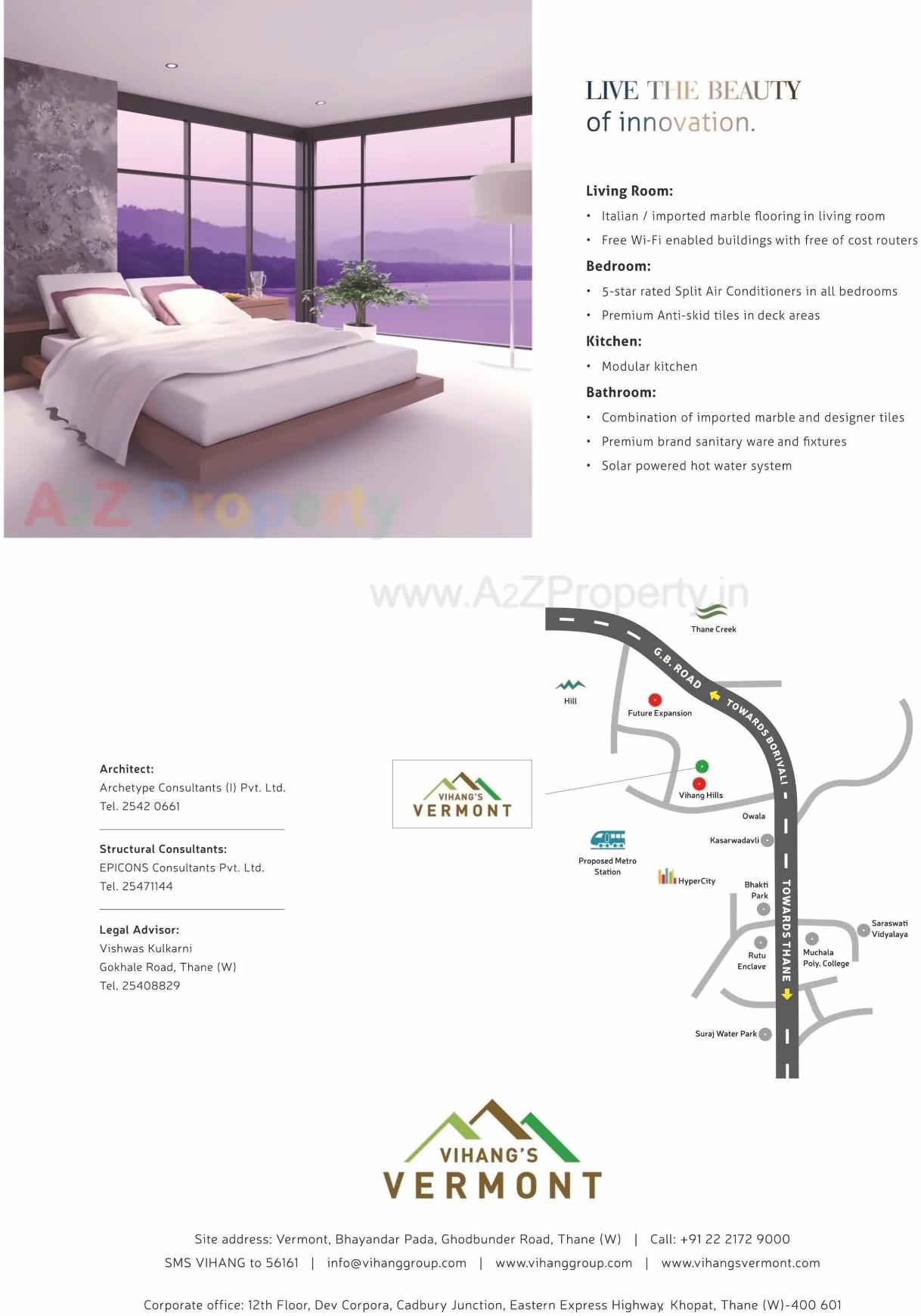  of real estate project Vihangs Vermont located at Thane-m-corp, Thane, Maharashtra