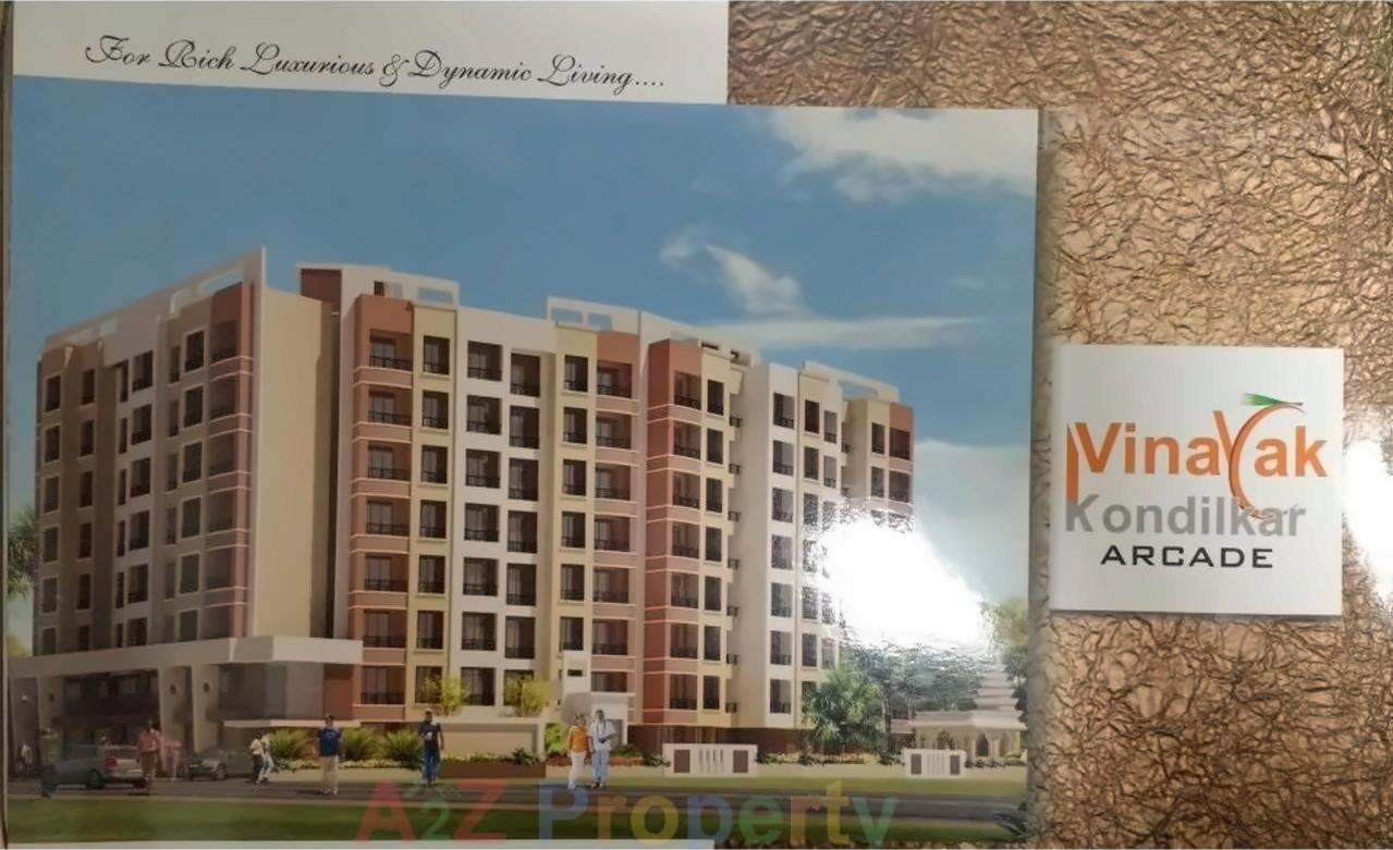 3D Elevation of real estate project Vinayak Kondilkar Arcade located at Badlapur-m-cl, Thane, Maharashtra