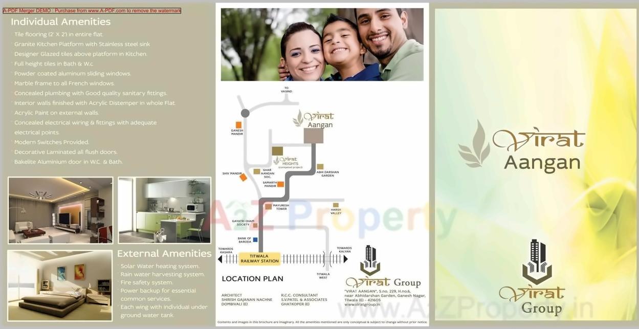  of real estate project Virat Aangan  No located at Titwala, Thane, Maharashtra