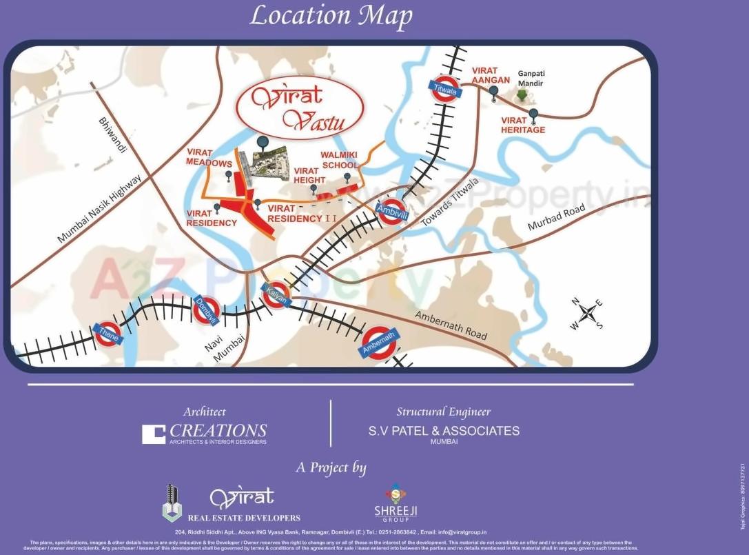  of real estate project Virat Vastu located at Kalyandombivali-m-corp, Thane, Maharashtra