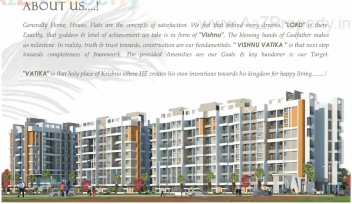 3D Elevation of real estate project Vishnu Vatika A located at Badlapur-m-cl, Thane, Maharashtra
