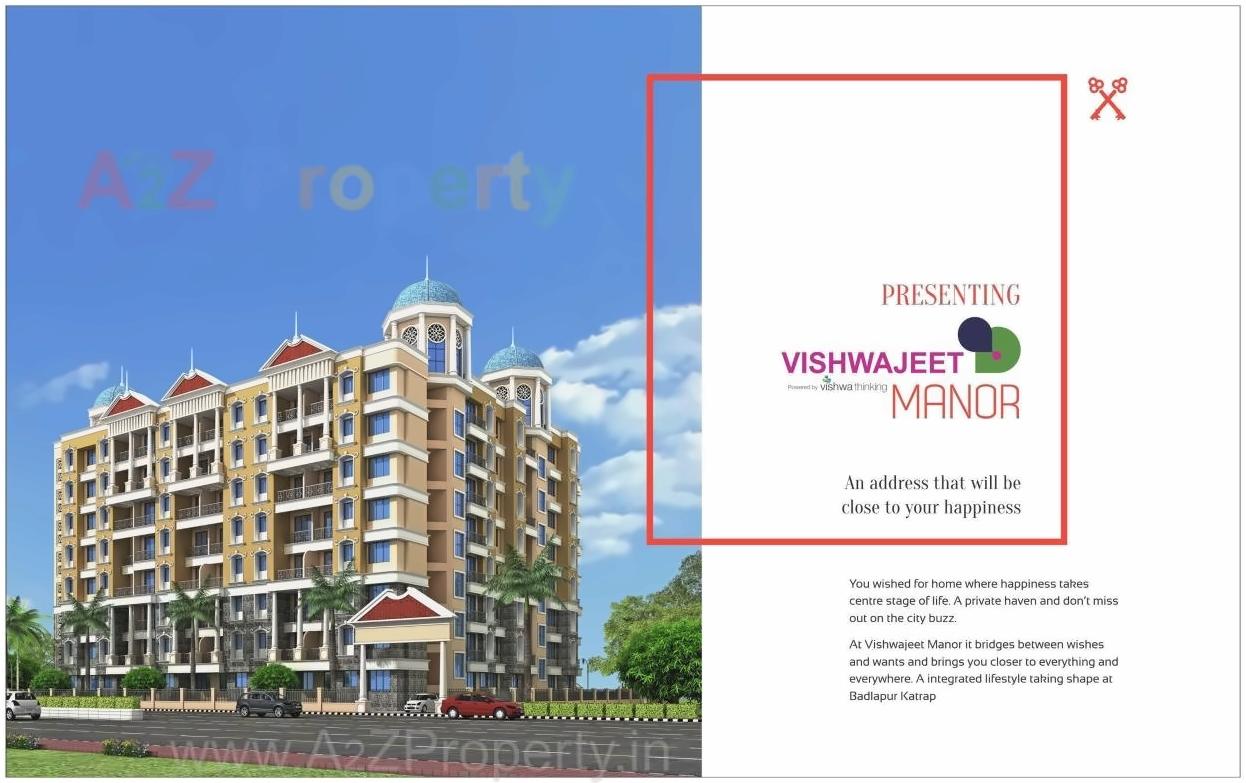  of real estate project Vishwajeet Manor located at Badlapur-m-cl, Thane, Maharashtra