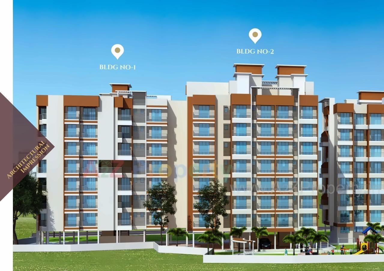 3D Elevation of real estate project Vitthu Paradise  No located at Katemanevali, Thane, Maharashtra