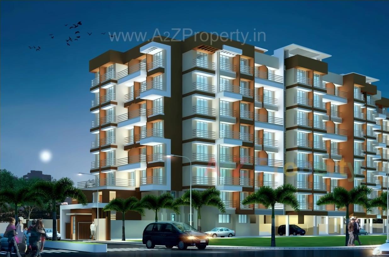 3D Elevation of real estate project Vitthu Paradise  No located at Katemanevali, Thane, Maharashtra