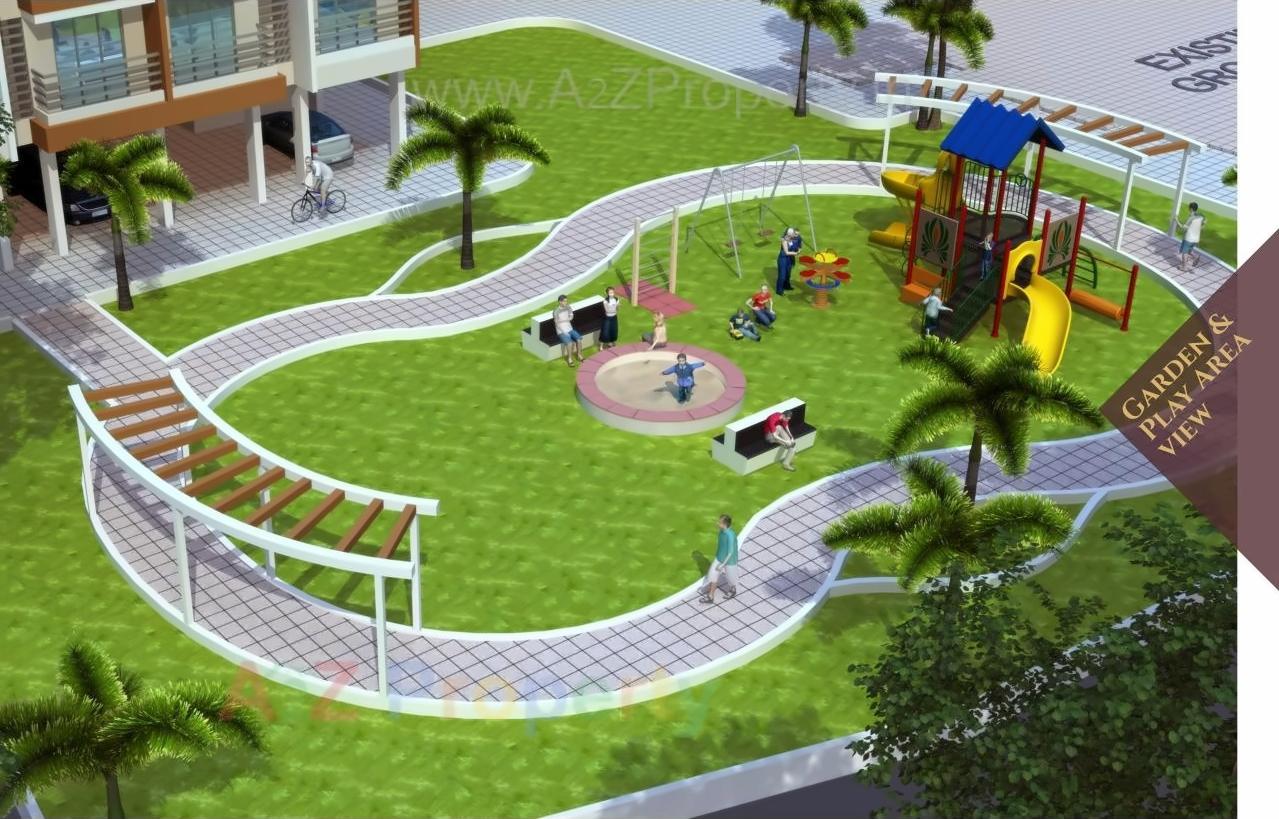 3D Elevation of real estate project Vitthu Paradise  No located at Katemanevali, Thane, Maharashtra