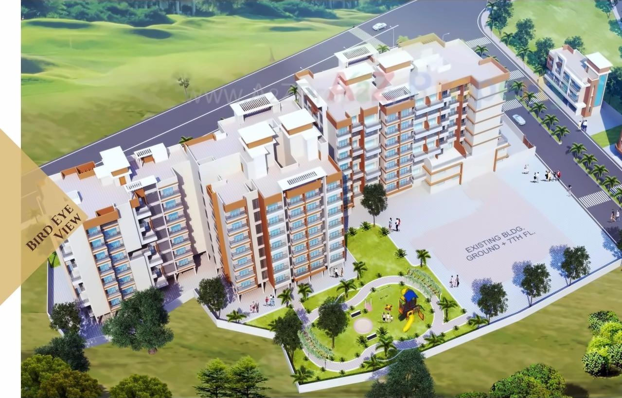 3D Elevation of real estate project Vitthu Paradise  No located at Katemanevali, Thane, Maharashtra