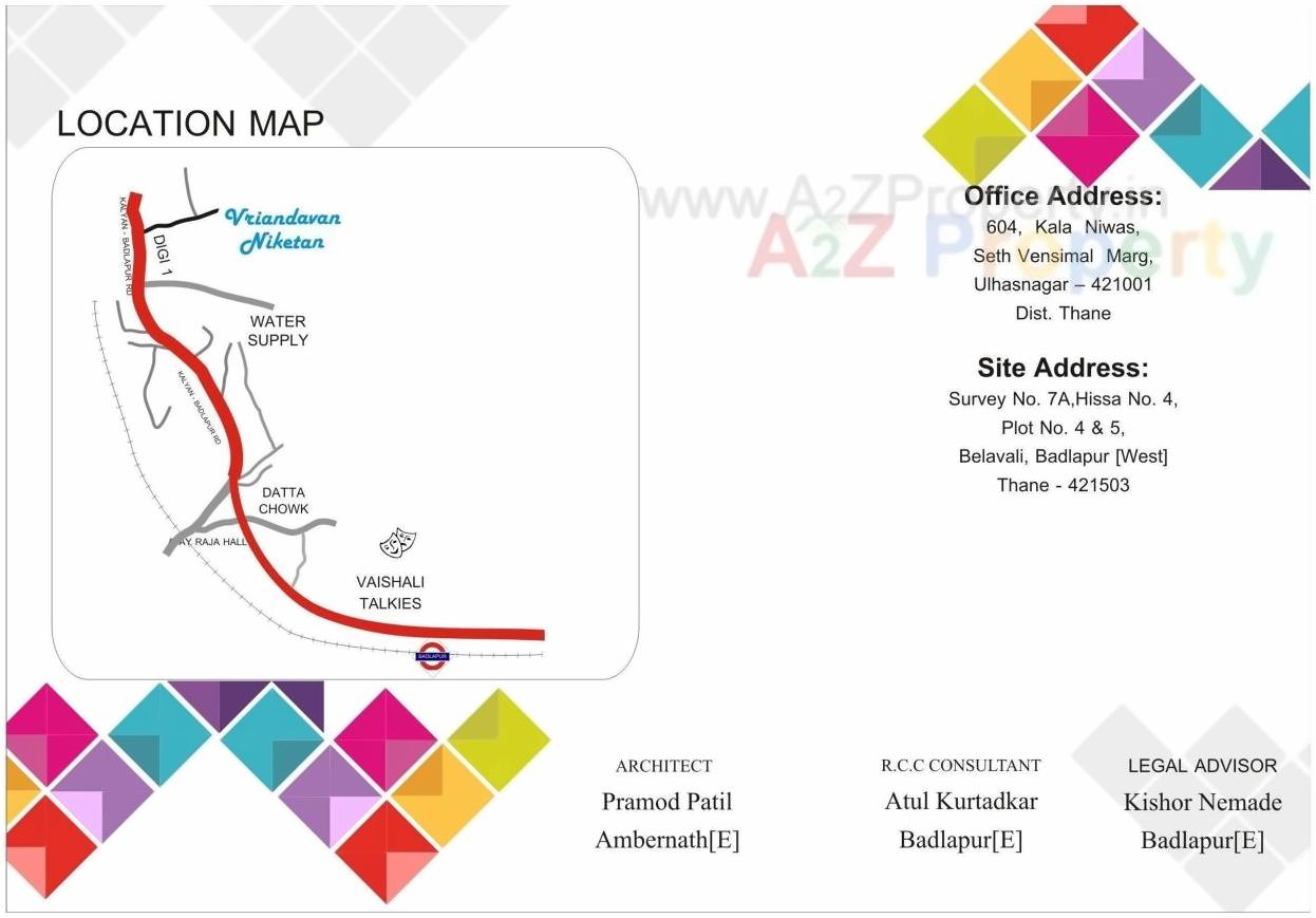  of real estate project Vrindavan Niketan located at Badlapur-m-cl, Thane, Maharashtra