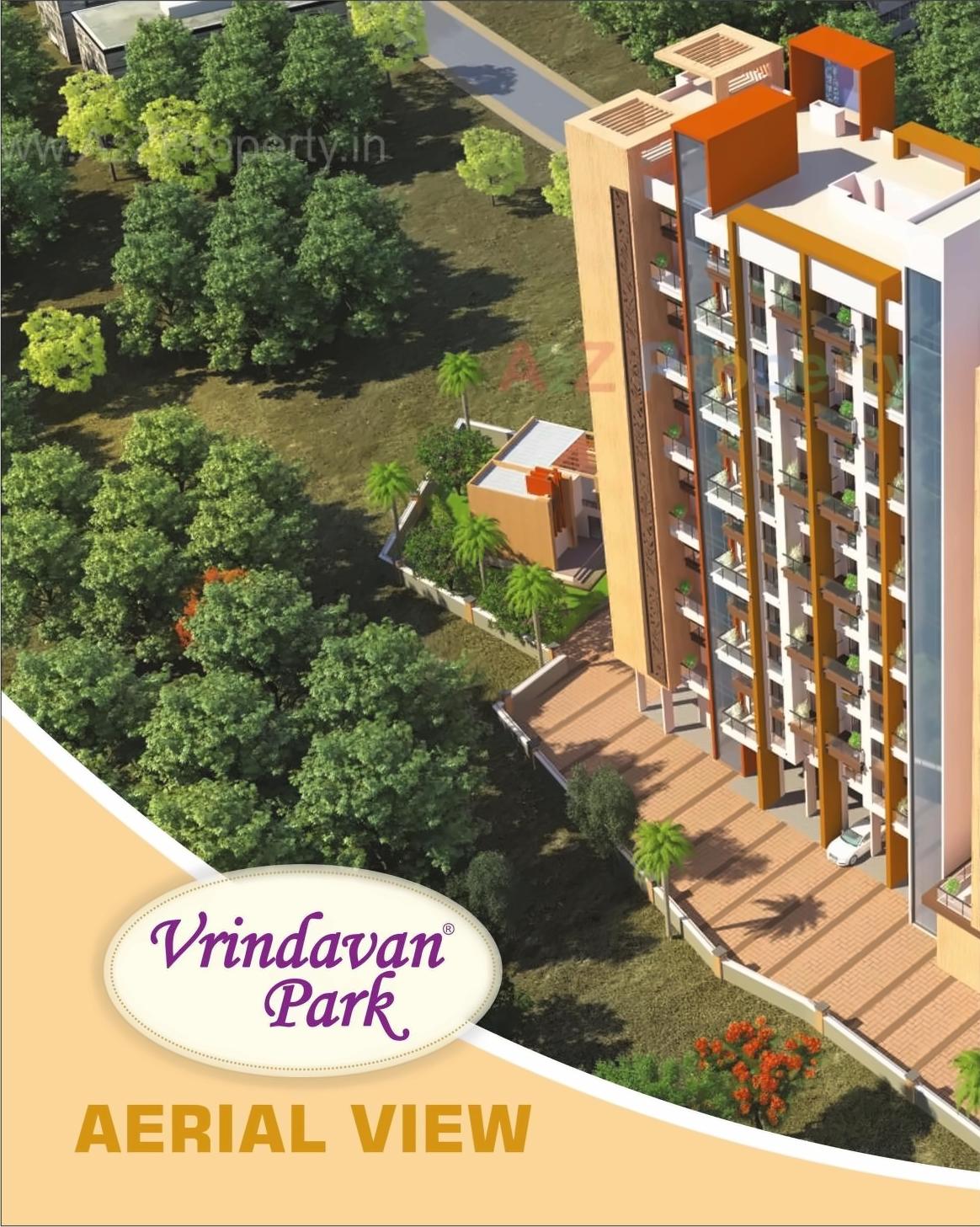 3D Elevation of real estate project Vrindavan Park located at Kalyandombivali-m-corp, Thane, Maharashtra