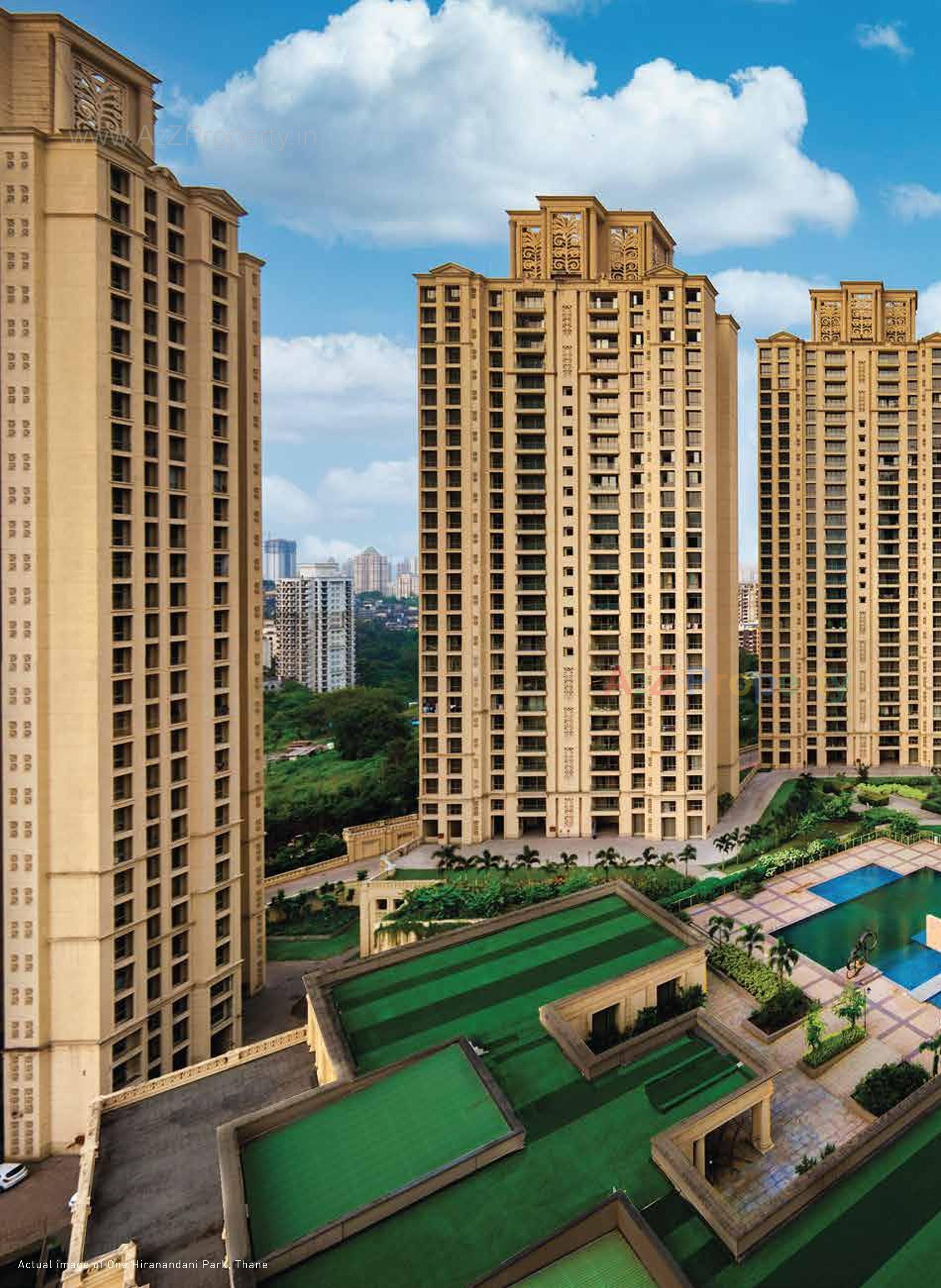 3D Elevation of real estate project Willowcrest located at Thane, Thane, Maharashtra
