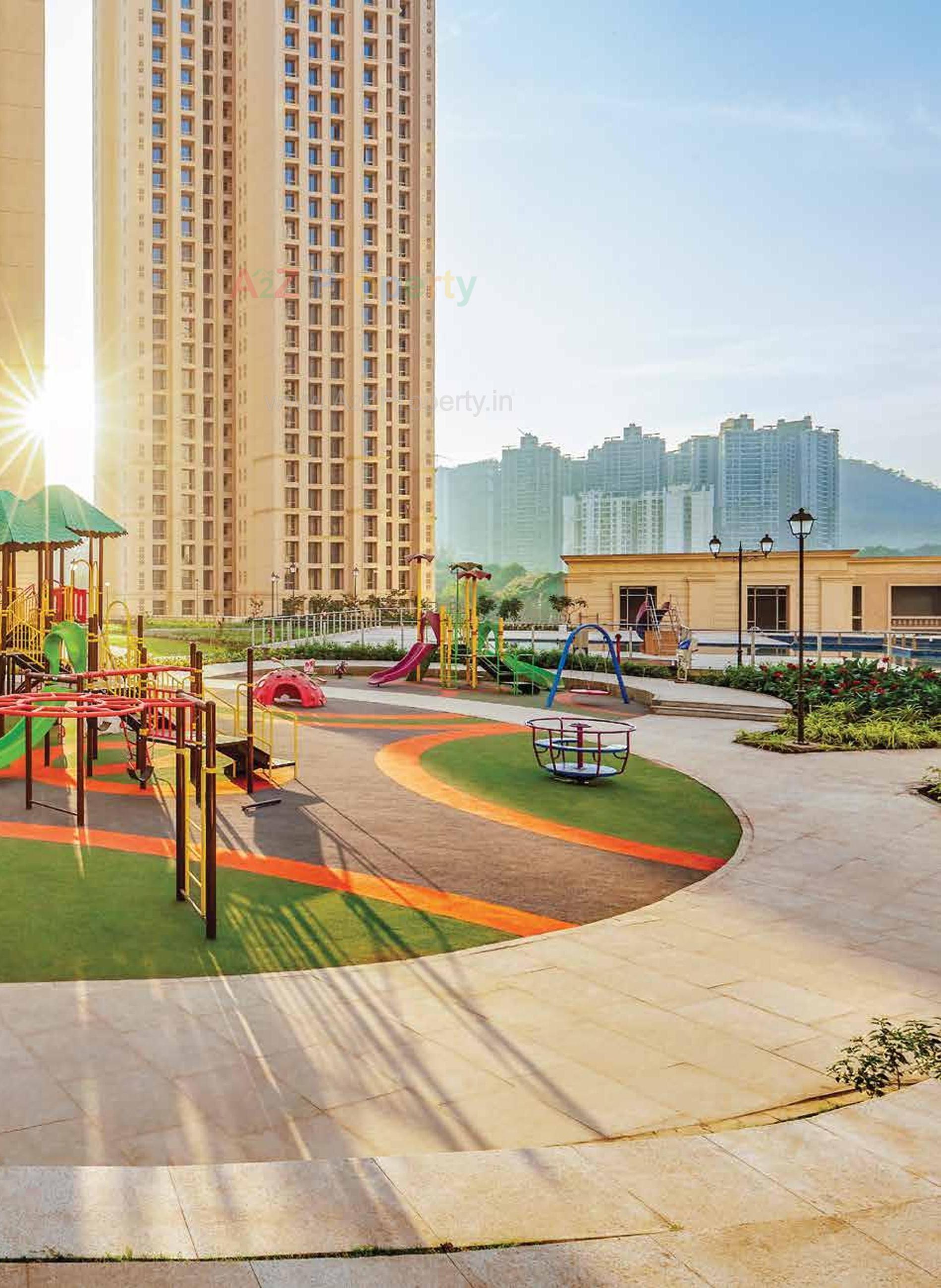 3D Elevation of real estate project Willowcrest located at Thane, Thane, Maharashtra